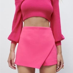 Zara asymmetric skort